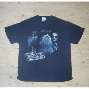 ZZ Top Concert Tour T-Shirt Mescalero 2003 Beer Drinkers and Hell Raiser Size L